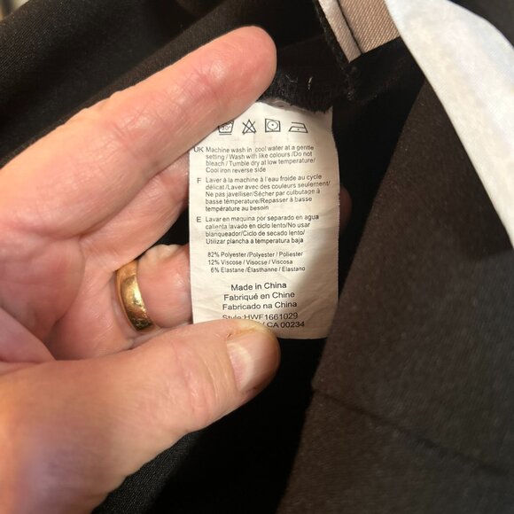 Halston !!! Black Pants - Picture 5 of 7